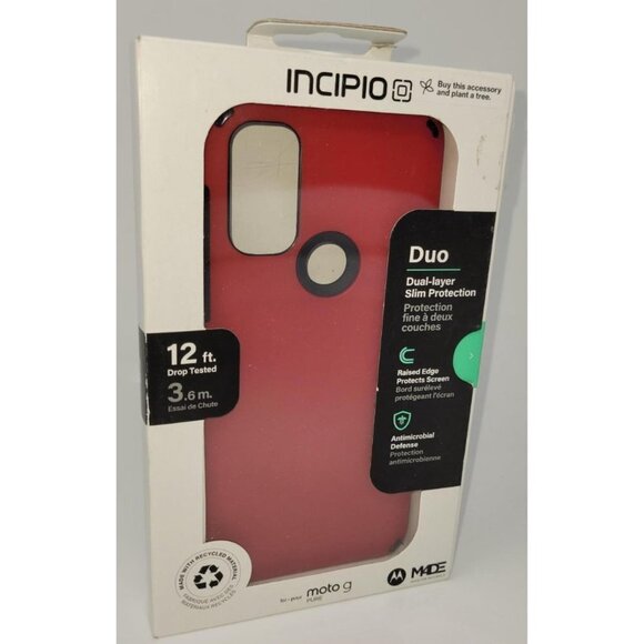 Incipio Duo Slim Case for Motorola Moto G Pure, Red - Picture 1 of 3